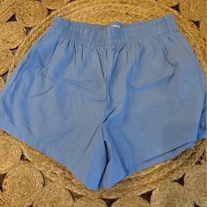 Abercrombie & Fitch Sky Blue Athletic Shorts